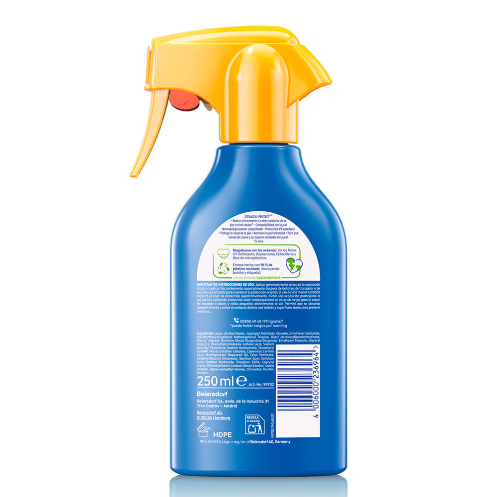 Nivea Sun Sensitive Sun Spray SPF30 250 ml