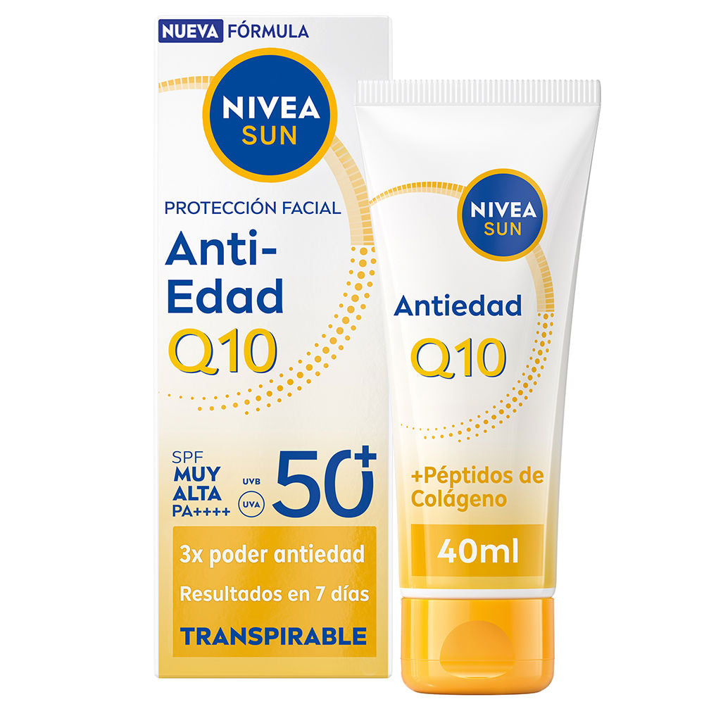 Nivea Sun Q10 Facial Protection SPF50+ 40 ml