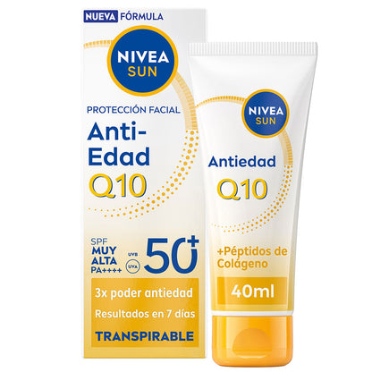 Nivea Sun Q10 Facial Protection SPF50+ 40 ml