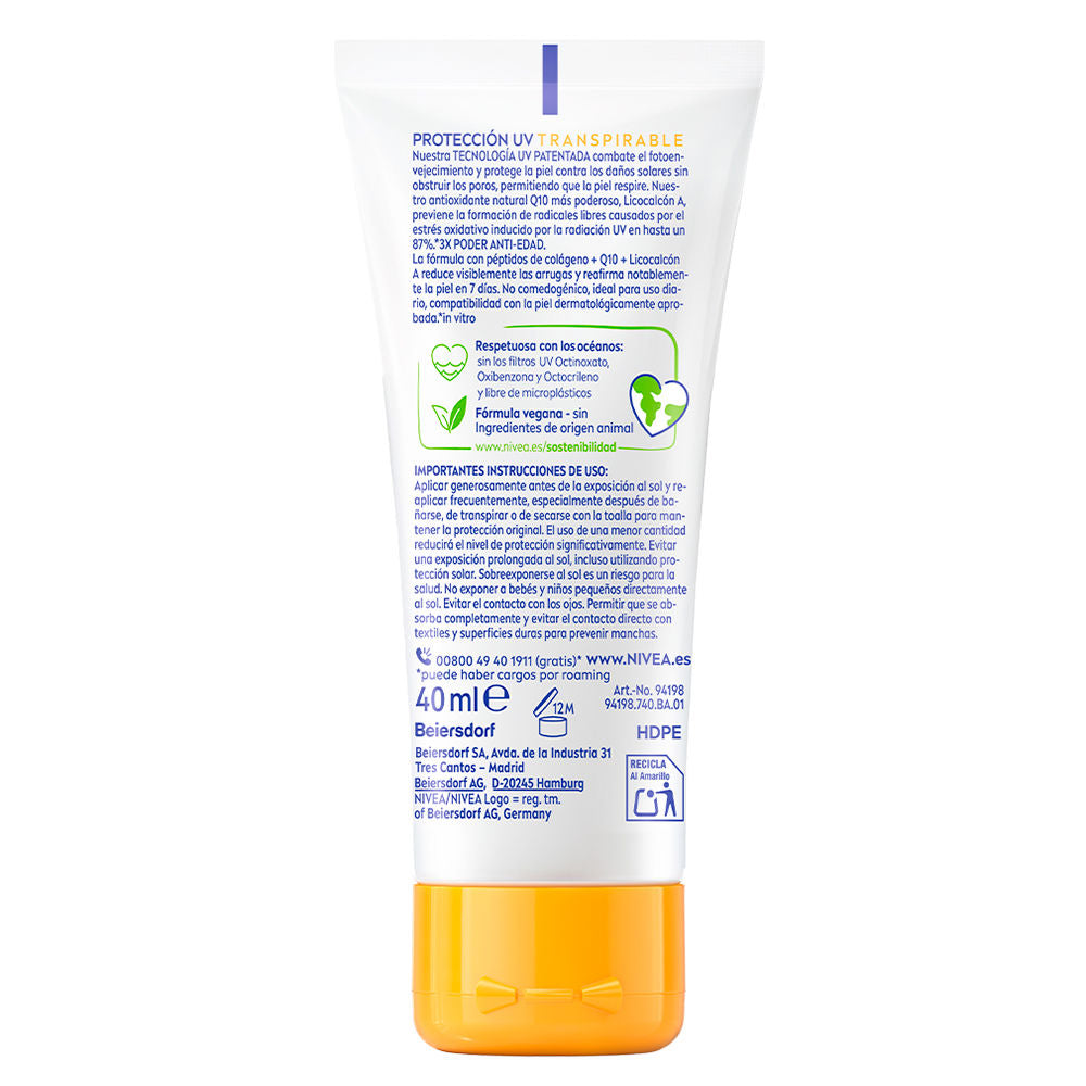 Nivea Sun Q10 Facial Protection SPF50+ 40 ml