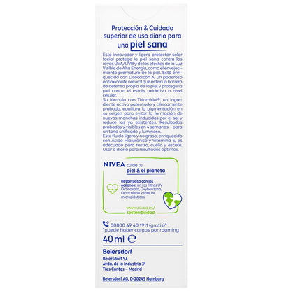 Nivea Sun Facial Sunscreen SPF50+ 40 ml