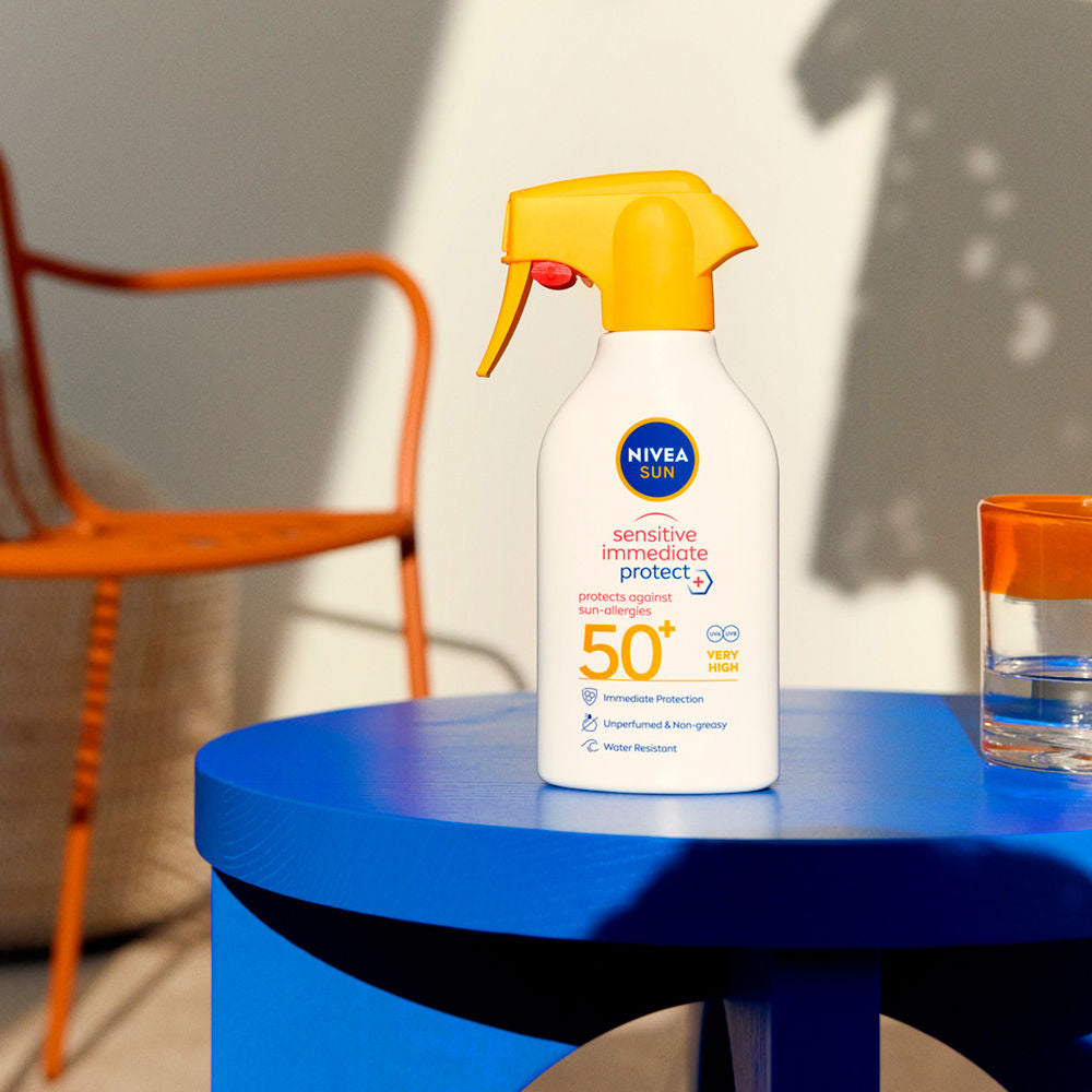 Nivea Sun Sensitive Spray Antialergias Solares SPF50+ 250 ml