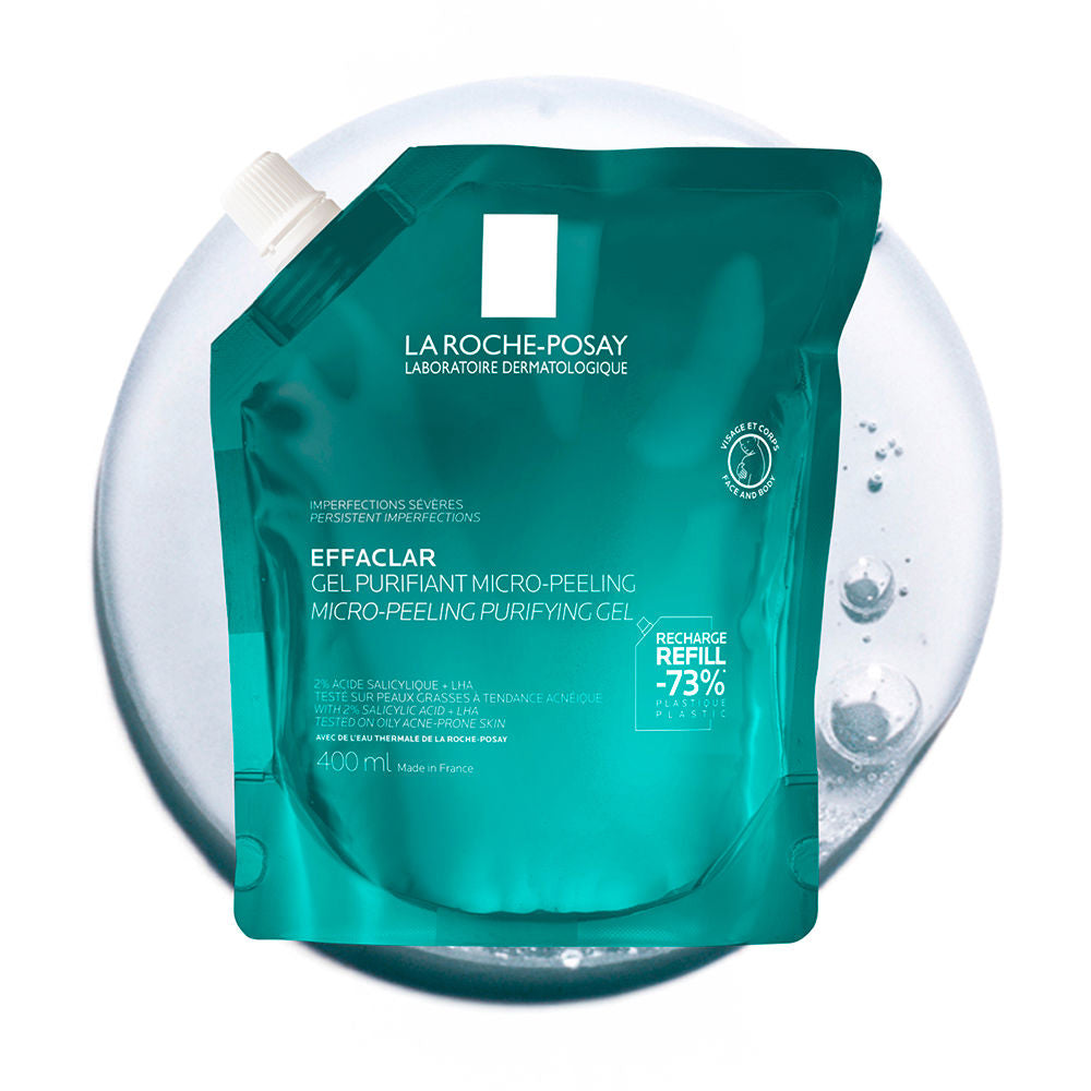 La Roche Posay Effaclar Purifying Micro-Exfoliating Gel Anti-Blemish with Salicylic Acid Refill 400 ml
