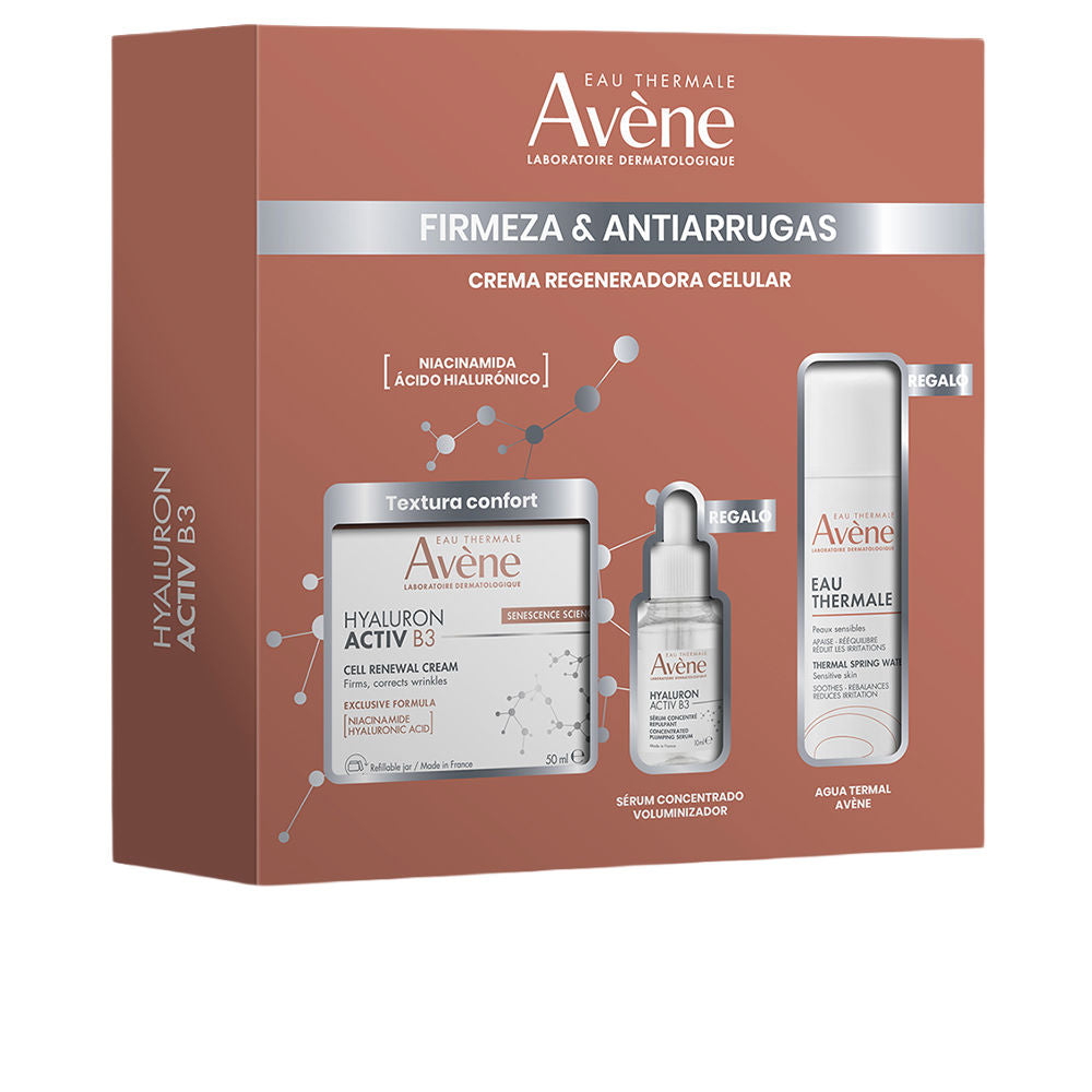 Avène Hyaluron Activ B3 Cream + Thermal Water + Hab3 Serum 3-Piece Set