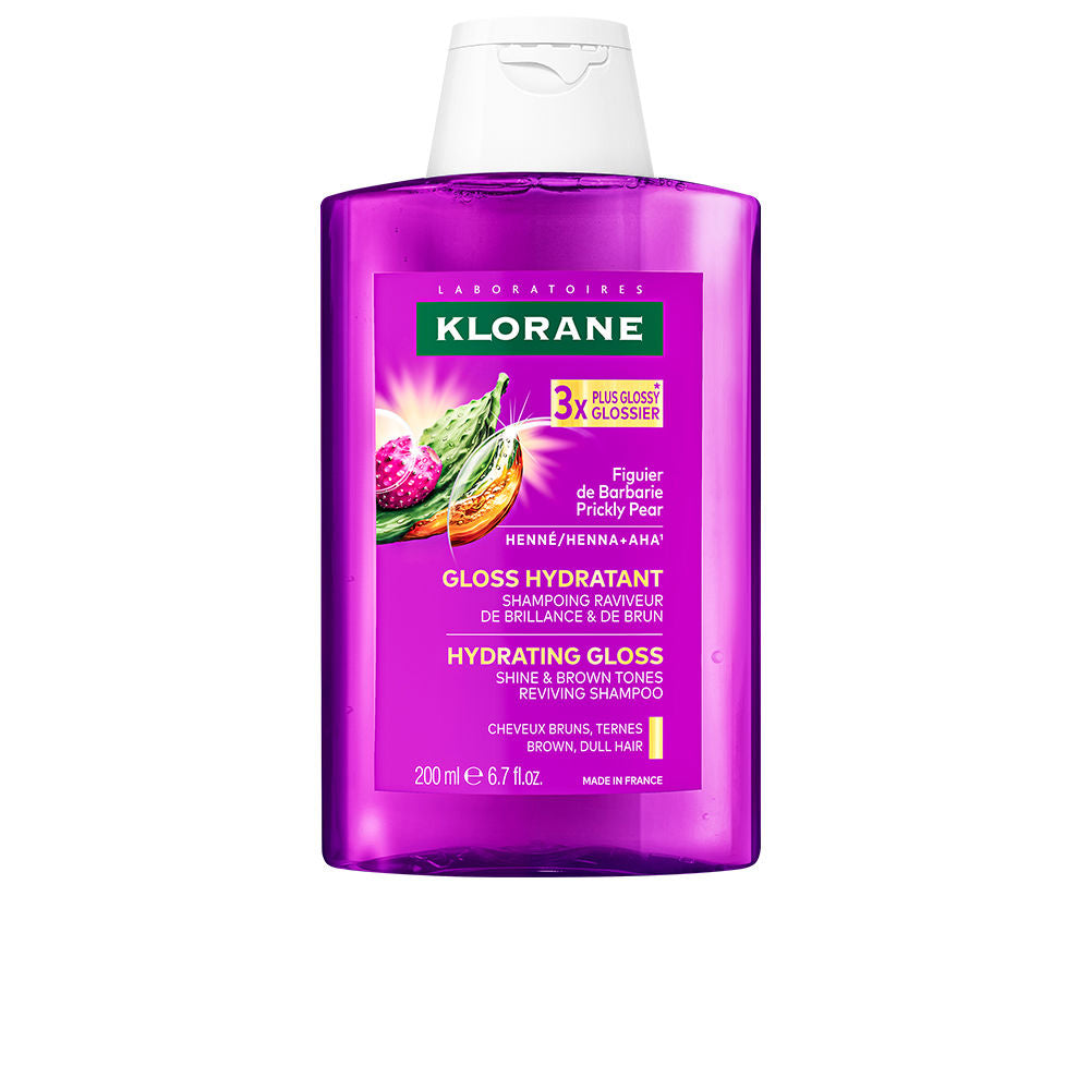 Klorane Higo Barbaria Gloss Revitalizing Shampoo for Shine and Chestnut Brown 200 ml