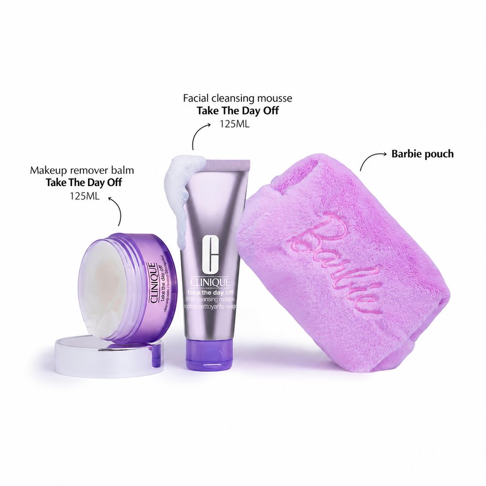 Clinique Take the Day Off Double Clean Case 3 pc