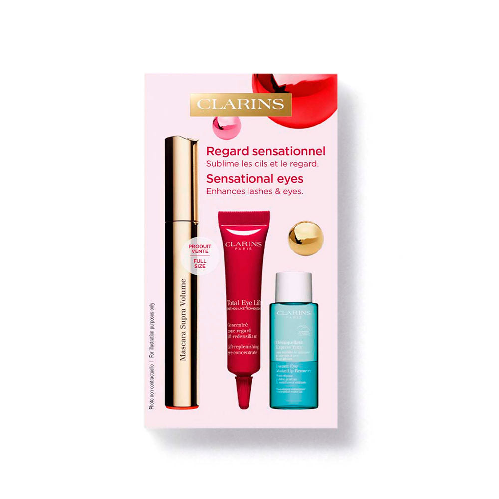 Clarins Supra volume mascara set 3 pc
