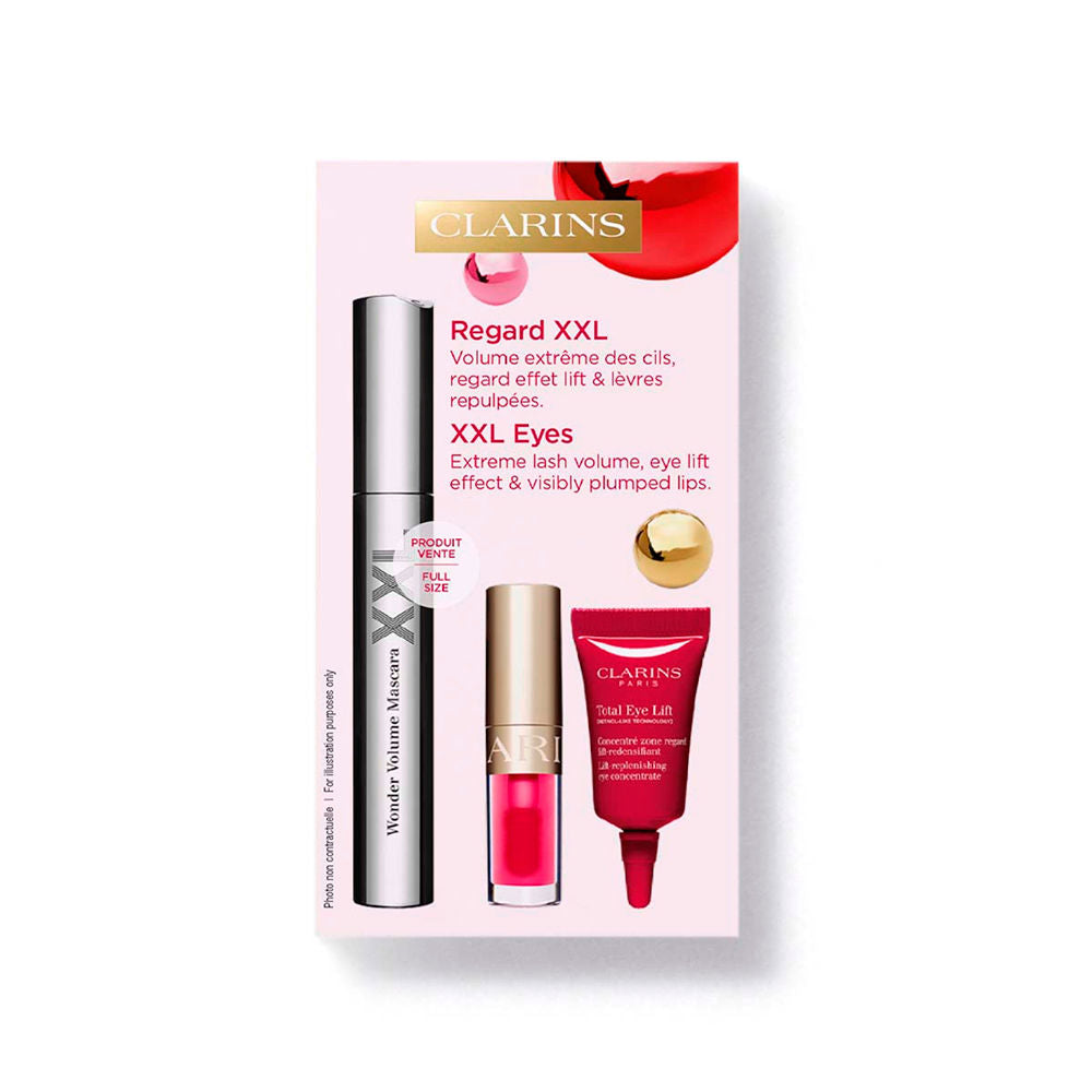 Clarins Wonder volume xxl mascara case 3 pcs