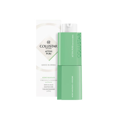 Collistar Attivi Puri Exo Serum+ Salicylic Acid, Light Mattifying Cream 30 ml