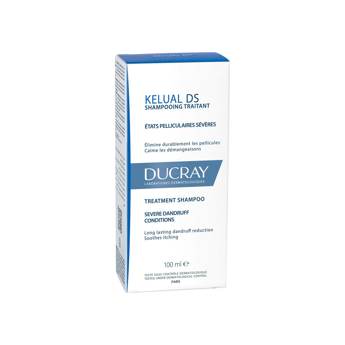 Ducray Kelual DS Anti-Dandruff Treatment Shampoo 100ml (3.38fl oz)