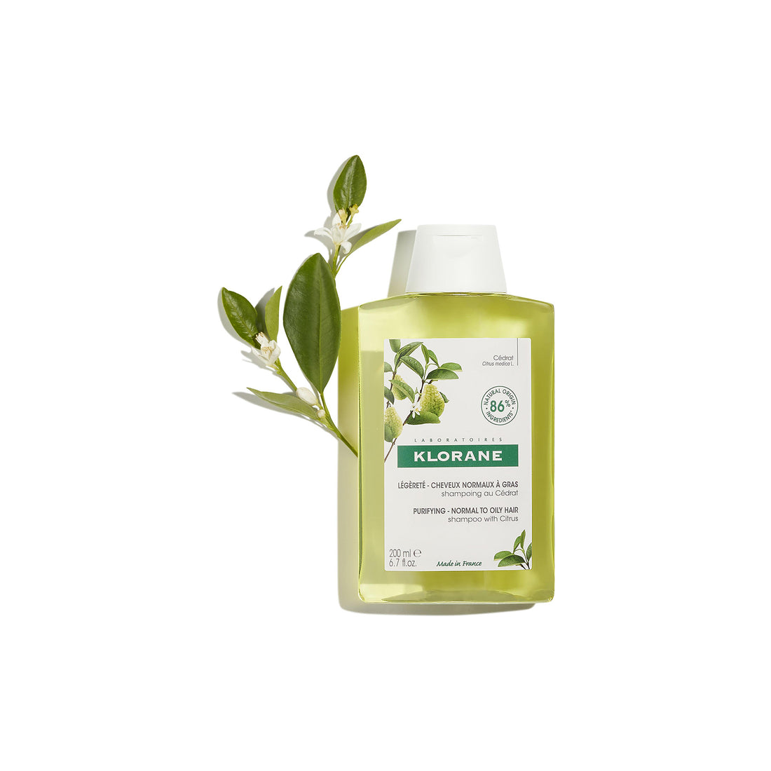 Klorane Purifying Shampoo with Citrus Pulp 400ml (13.53fl oz)