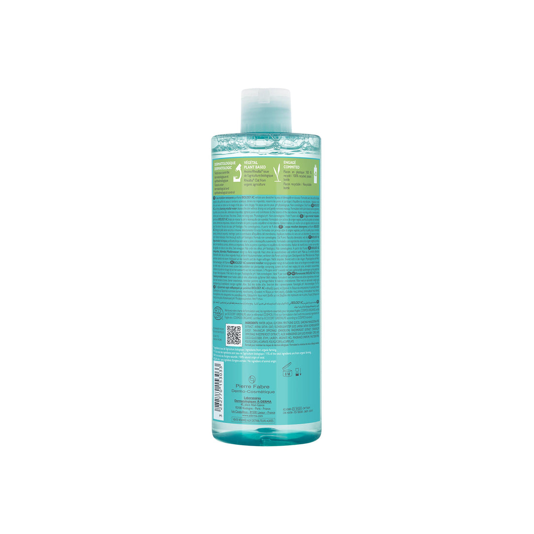 A-Derma Biology AC Cleansing Micellar Water 400ml (13.52 fl oz)