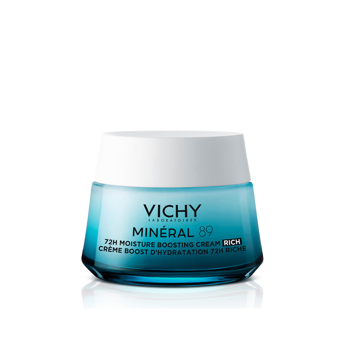 Vichy Mineral 89 Moisturizing Boosting Cream 72H Rich Hydration 50 Ml