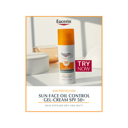 Eucerin Sun Gel-Crème Oil Control Toucher Sec SPF50+ 50 ml