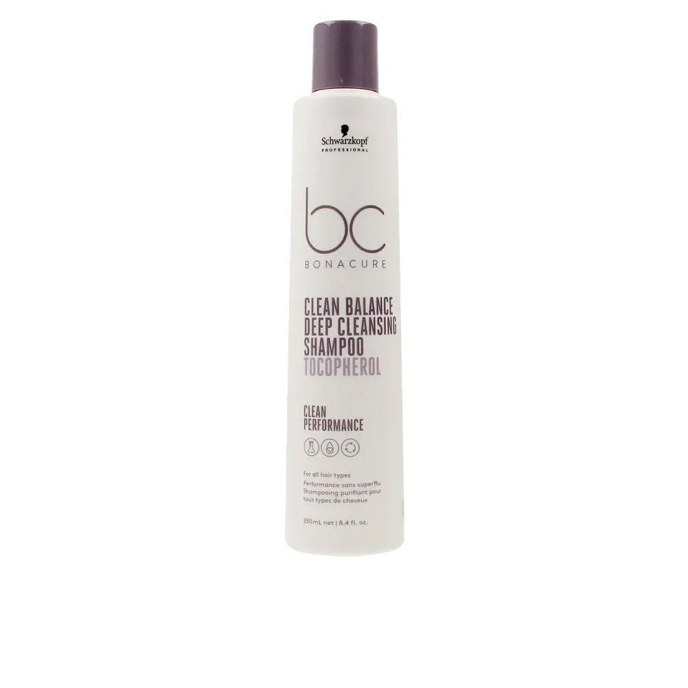 Schwarzkopf Bc Clean Balance Deep Cleansing Shampoo 250 ml