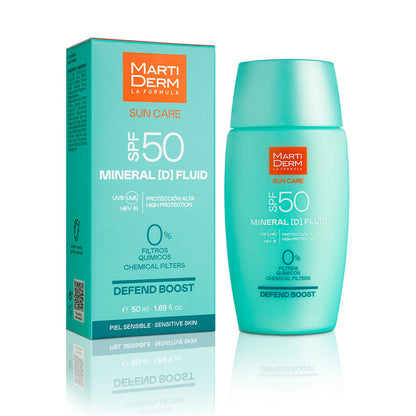 Martiderm Sun Care Mineral [d] Fluid Sunscreen SPF50 50 ml