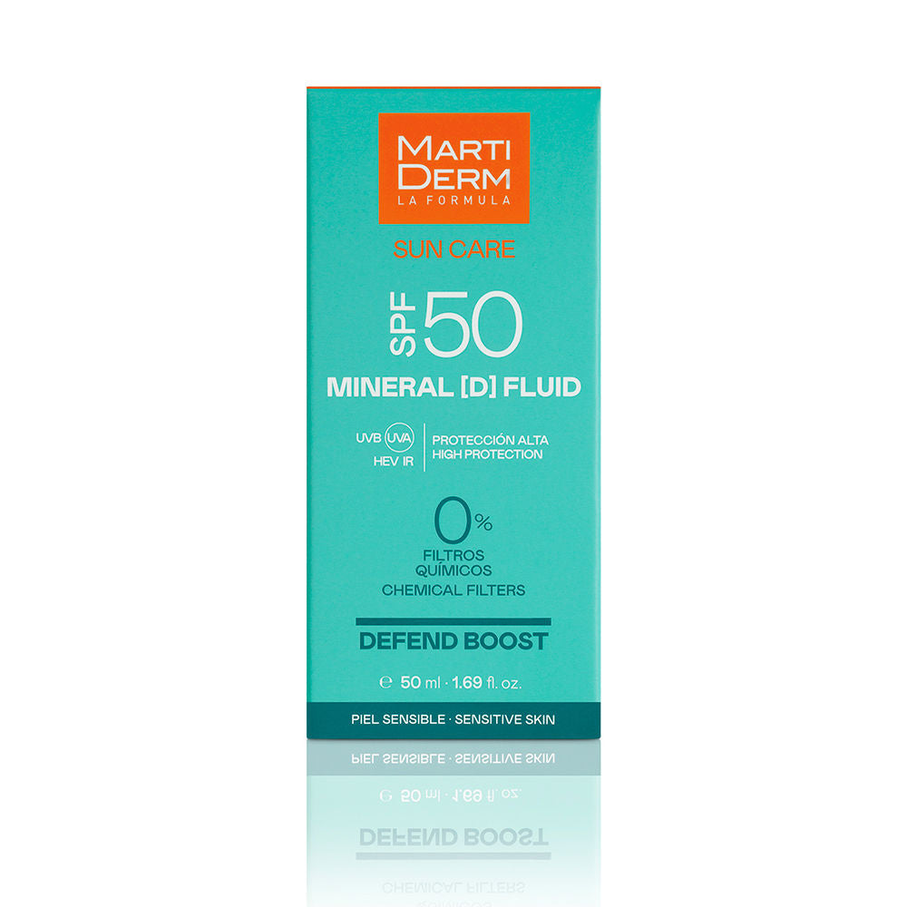 Martiderm Sun Care Mineral [d] Fluid Sunscreen SPF50 50 ml