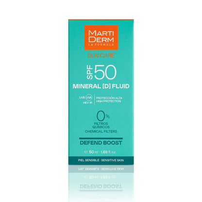 Martiderm Sun Care Mineral [d] Fluid Sunscreen SPF50 50 ml