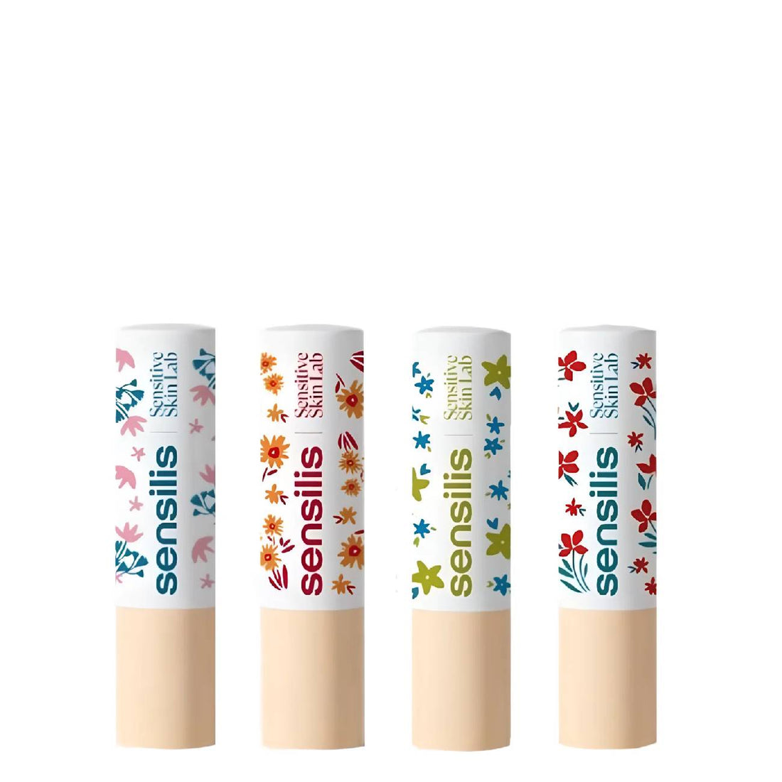 Sensilis Hydraction Moisturizing Lip Balm, Flower Edition, 4g