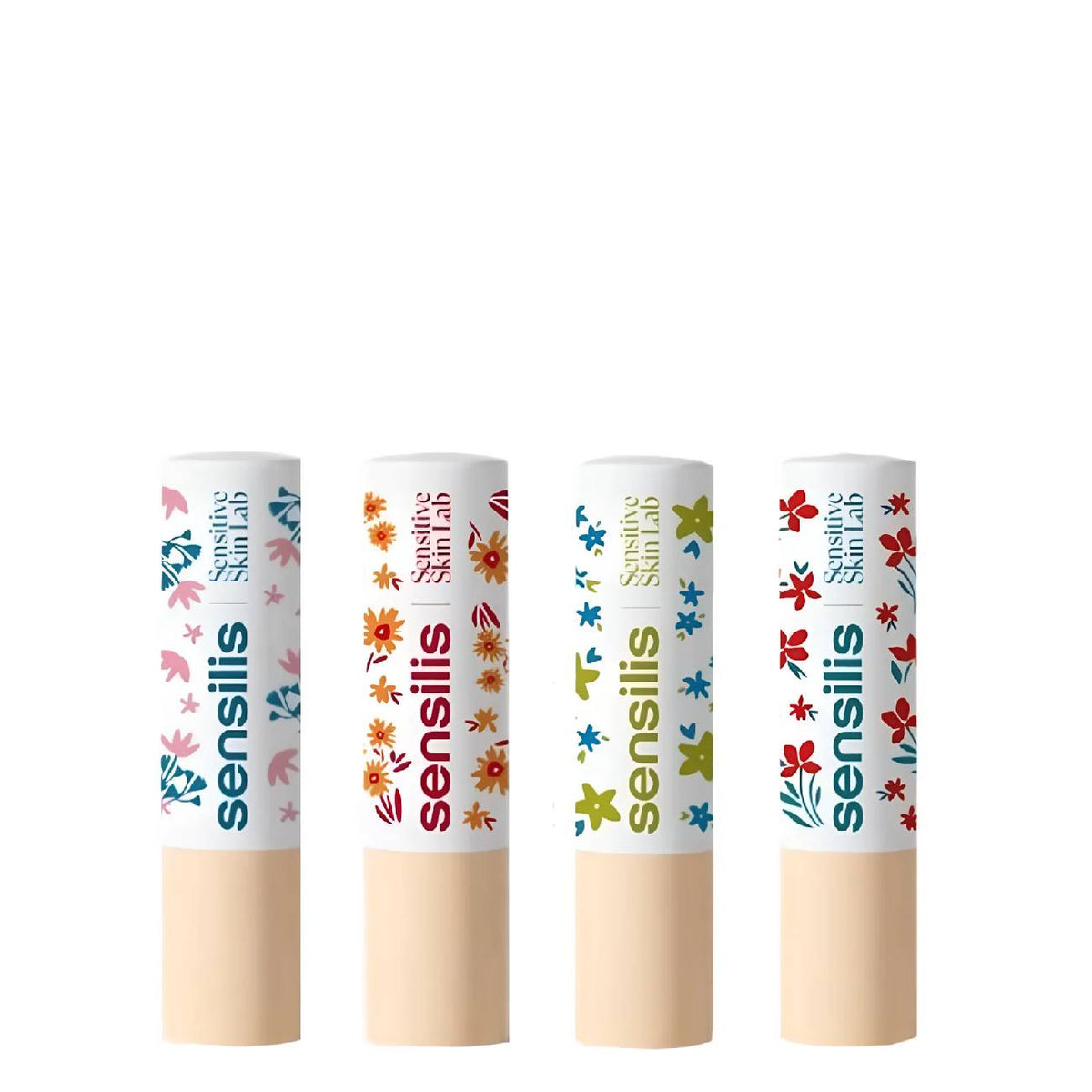 Sensilis Hydraction Moisturizing Lip Balm, Flower Edition, 4g