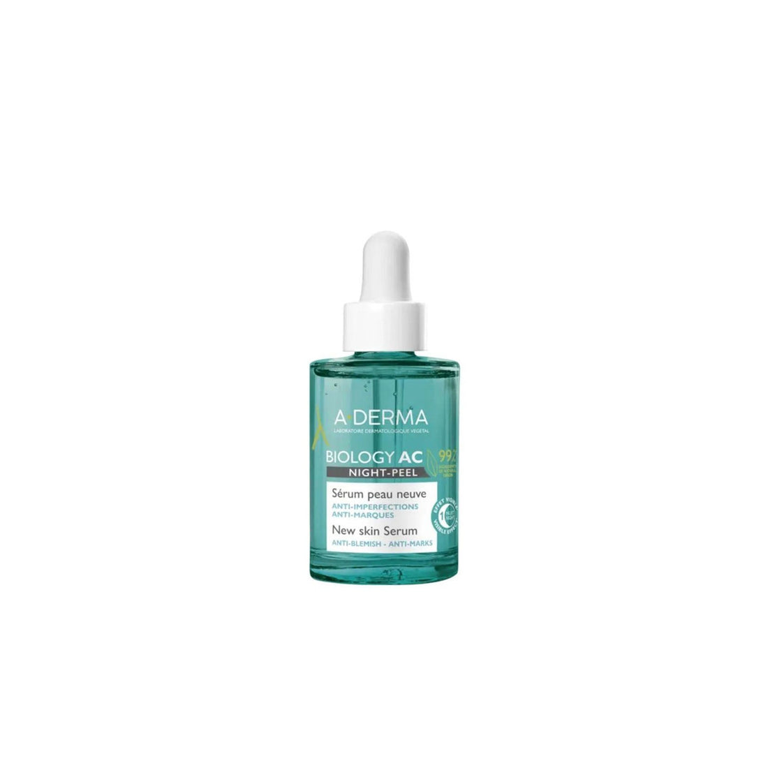 A-Derma Biology AC Night-Peel New Skin Serum 30ml (1floz)