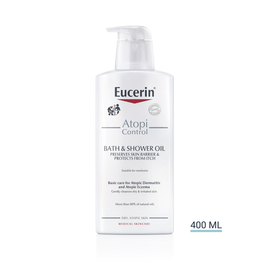 Eucerin AtopiControl Óleo de Banho para Pele Seca 400ml