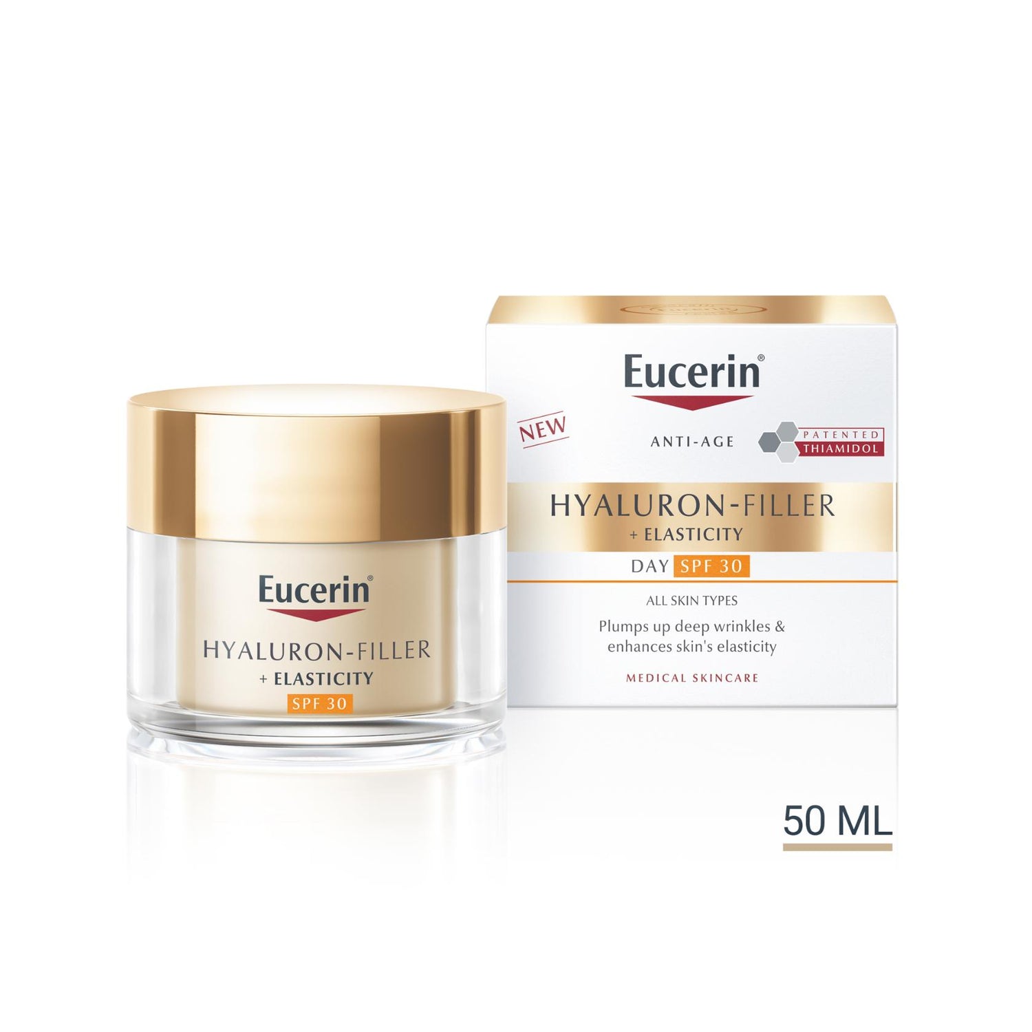 Eucerin Hyaluron-Filler + Elasticity Creme de Dia SPF30 50ml