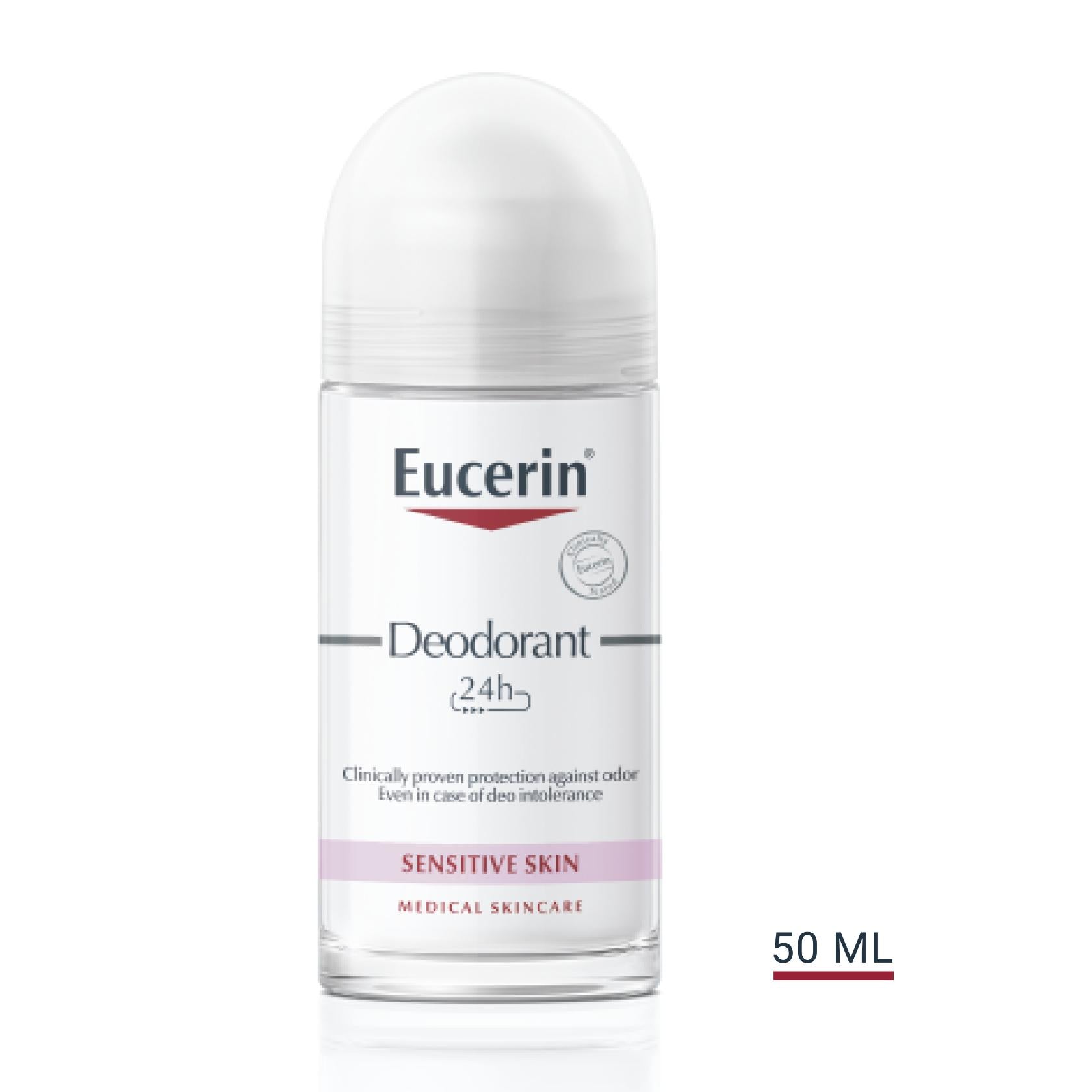 Eucerin Deodorant Sensitive Skin 24h Roll-on 50ml