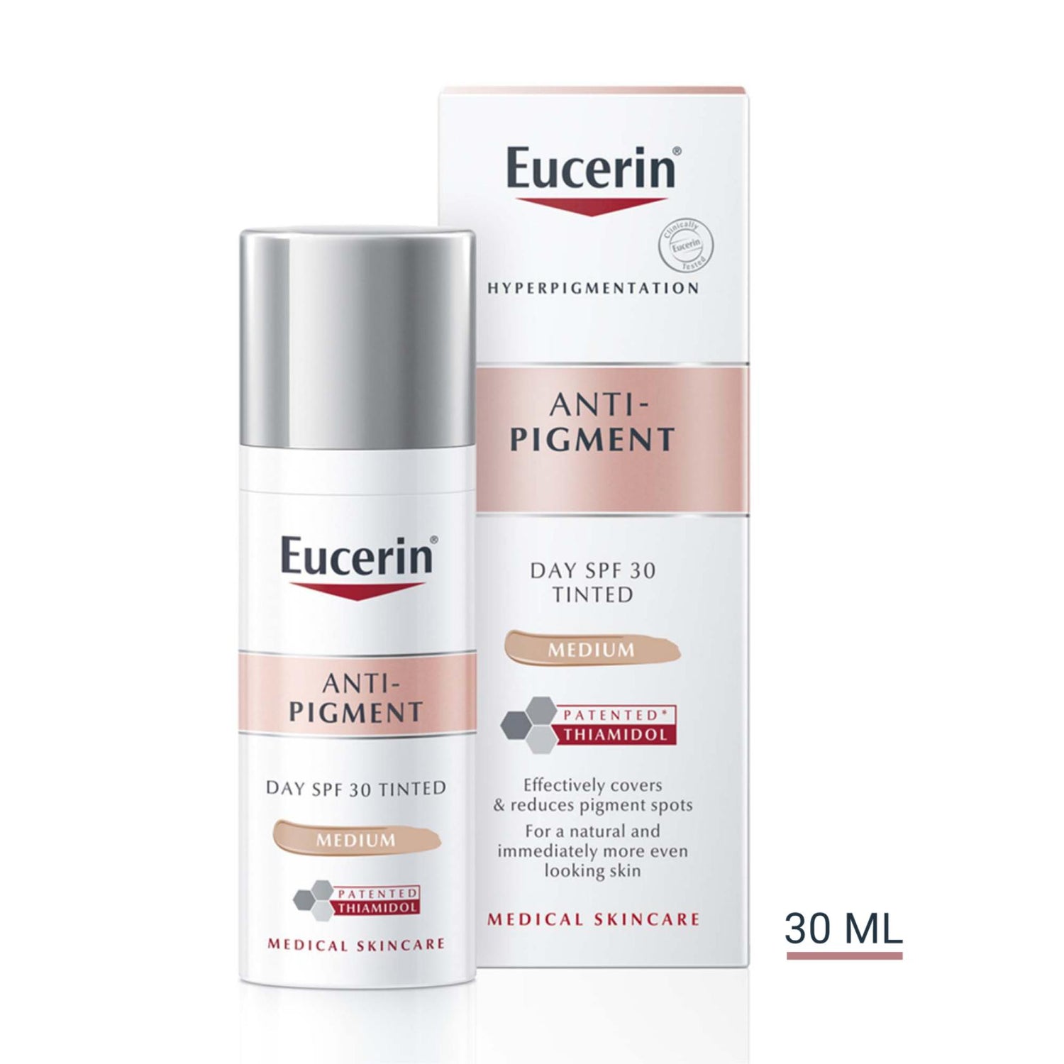 Eucerin Anti-Pigment Creme de Dia com Cor SPF30 Médio 50ml