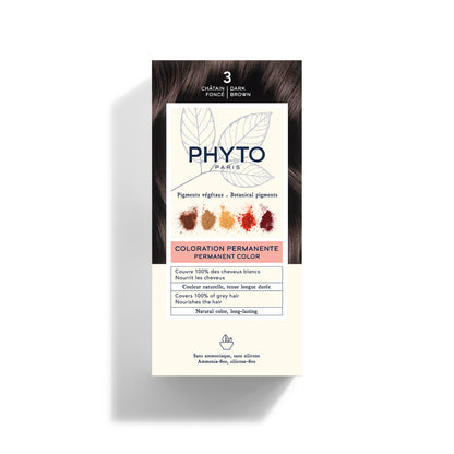 Phytocolor Permanent Color Shade 3 Dark Brown