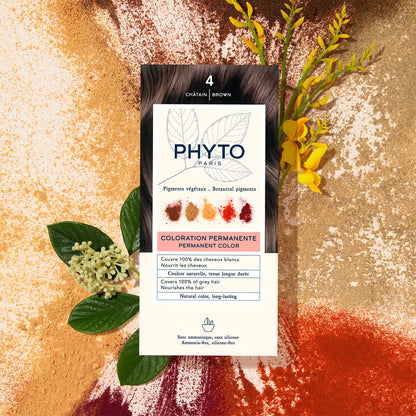 Phytocolor Permanent Color Shade 4 Brown