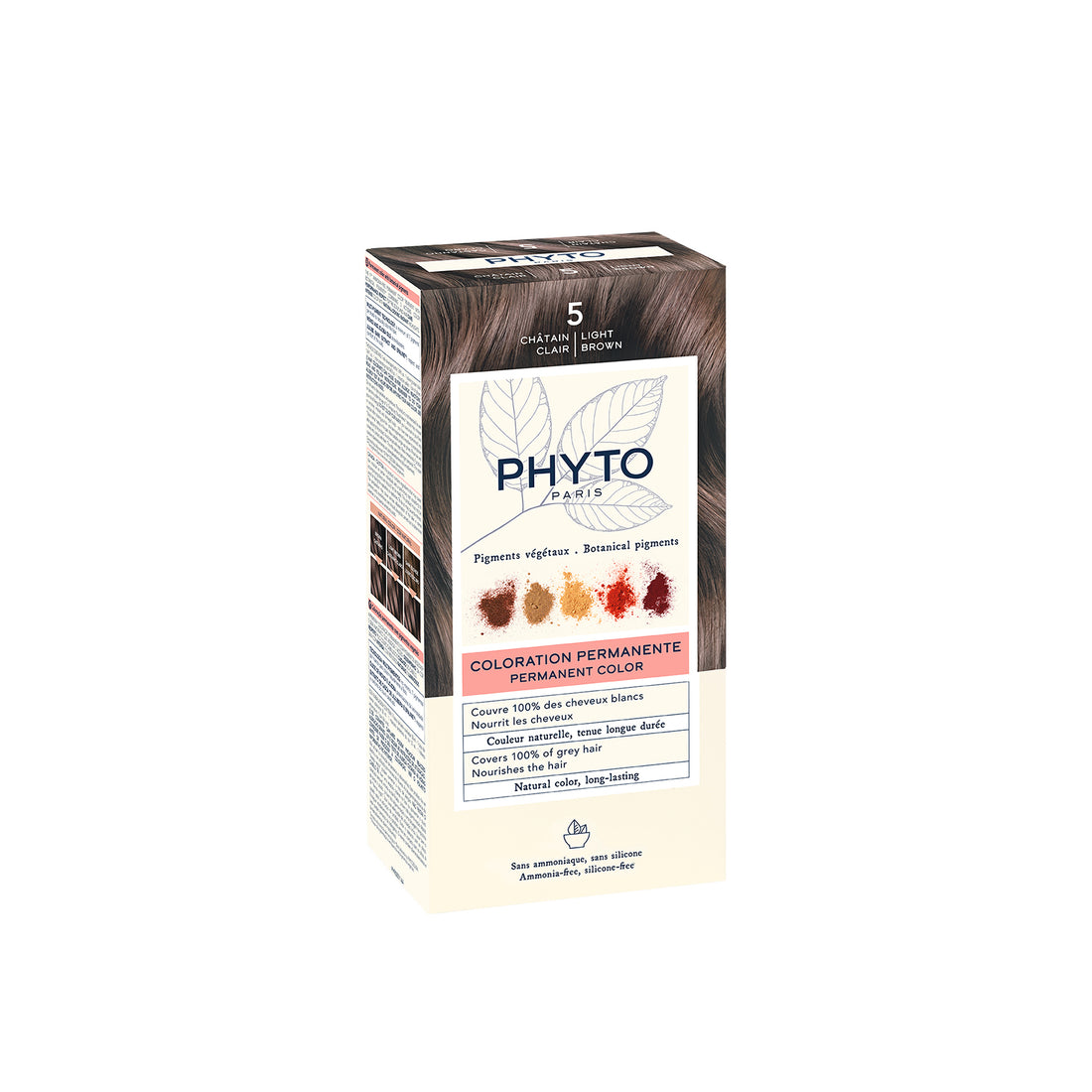 Phytocolor Permanent Color Shade 5 Light Brown