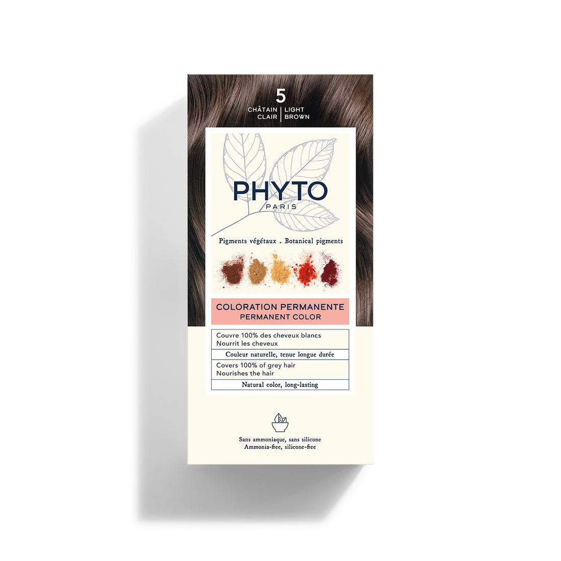 Phytocolor Permanent Color Shade 5 Light Brown