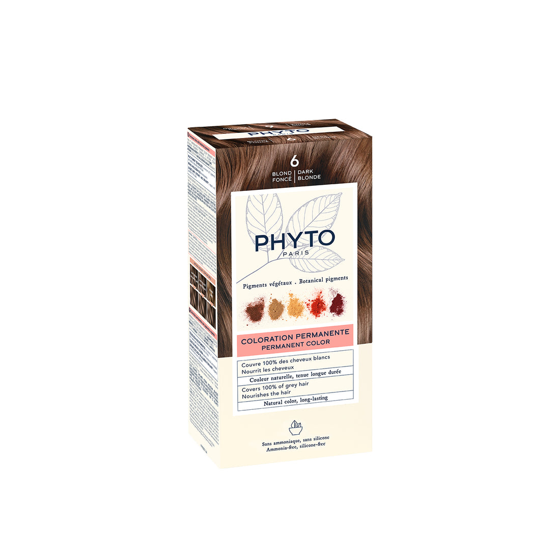 Phytocolor Permanent Color Shade 6 Dark Blonde