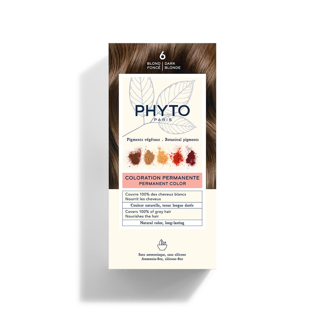 Phytocolor Permanent Color Shade 6 Dark Blonde