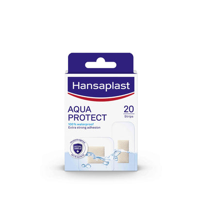 Hansaplast Aqua Protect Waterproof Wound Plasters x20