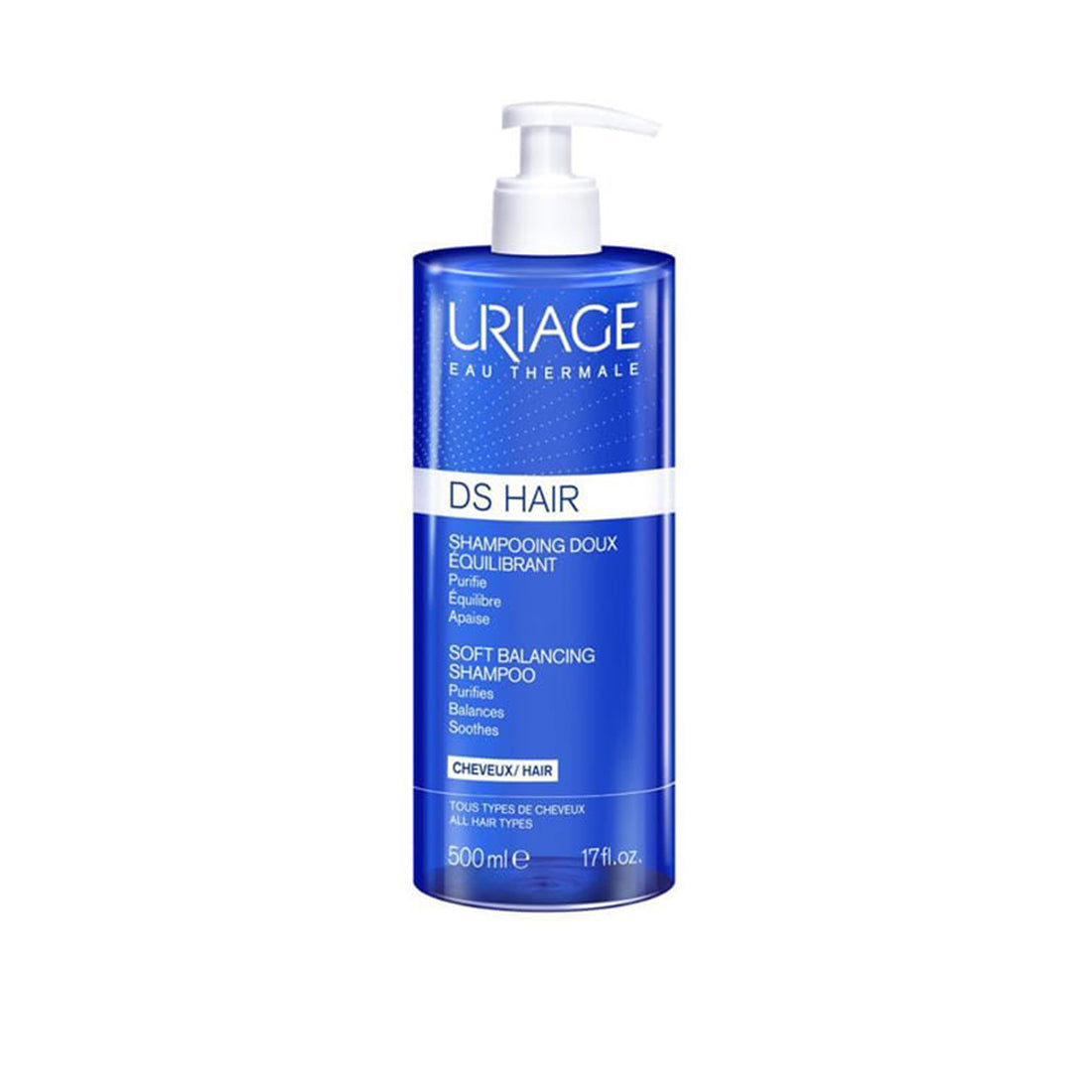 Uriage D.S. Hair Soft Balancing Shampoo 500ml