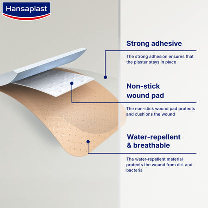 Hansaplast Universal Water Resistant Mix Plasters x20
