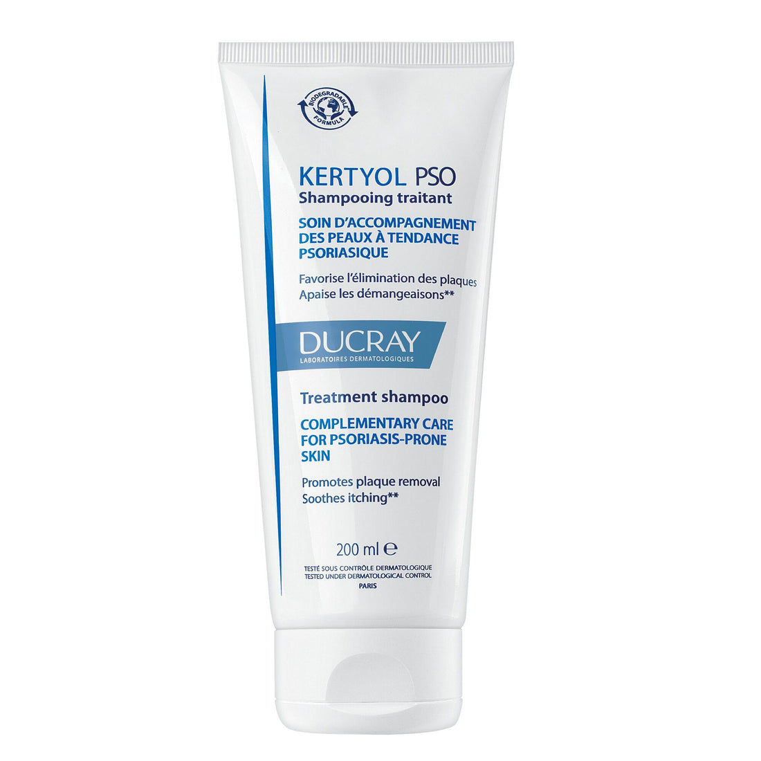 Ducray Kertyol P.S.O. Rebalancing Treatment Shampoo 200ml (6.76fl oz)