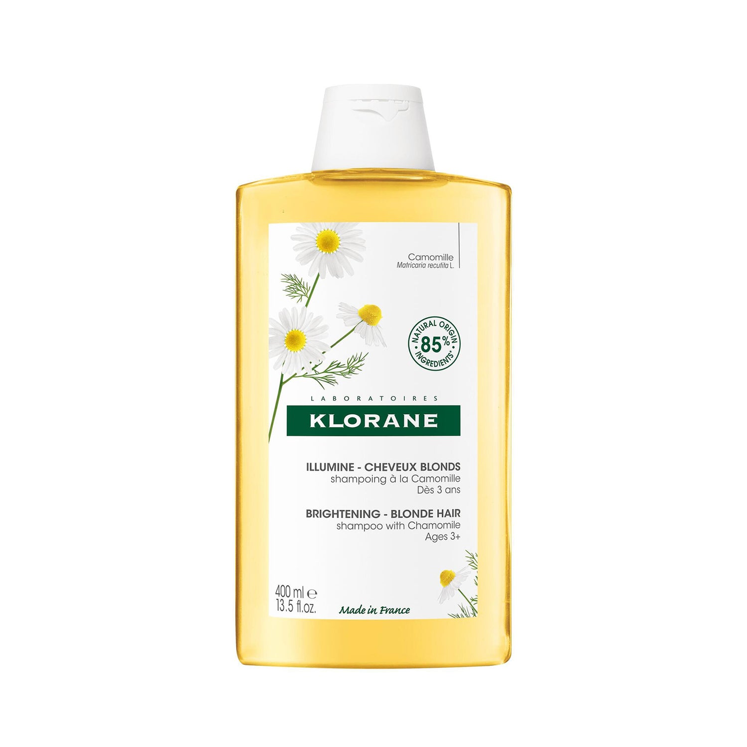 Klorane Blond Highlights Shampoo with Chamomile 400ml (13.53fl oz)