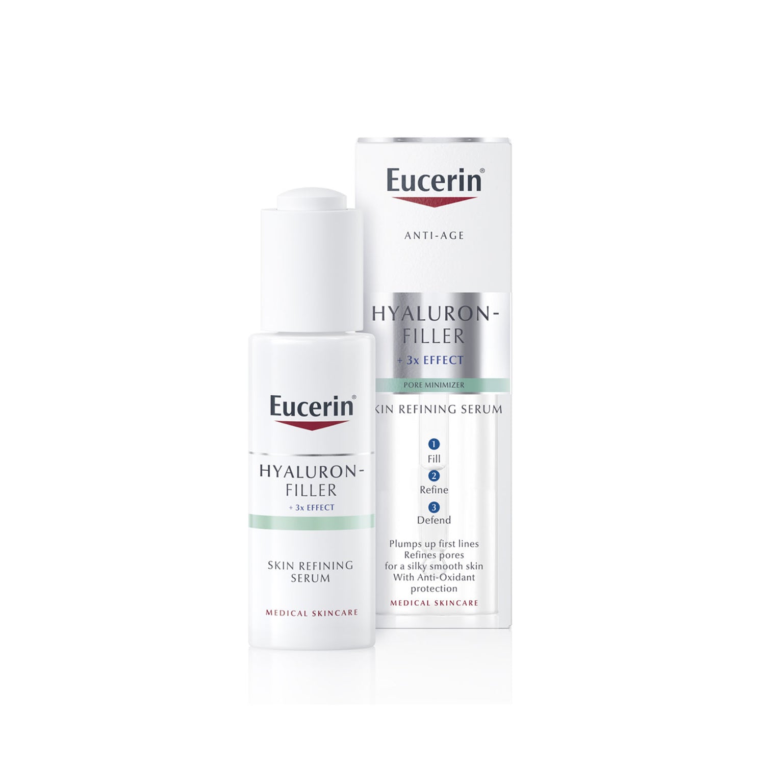 Eucerin Hyaluron-Filler 3x Effect Skin Refining Serum 30ml (1.01floz)