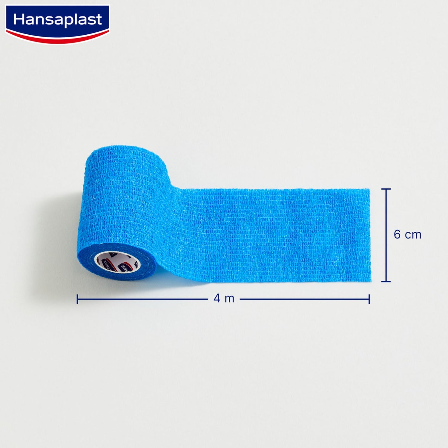 Hansaplast Med+ Cohesive Bandage 4mx6cm x1 (4.4ydx2.4in)
