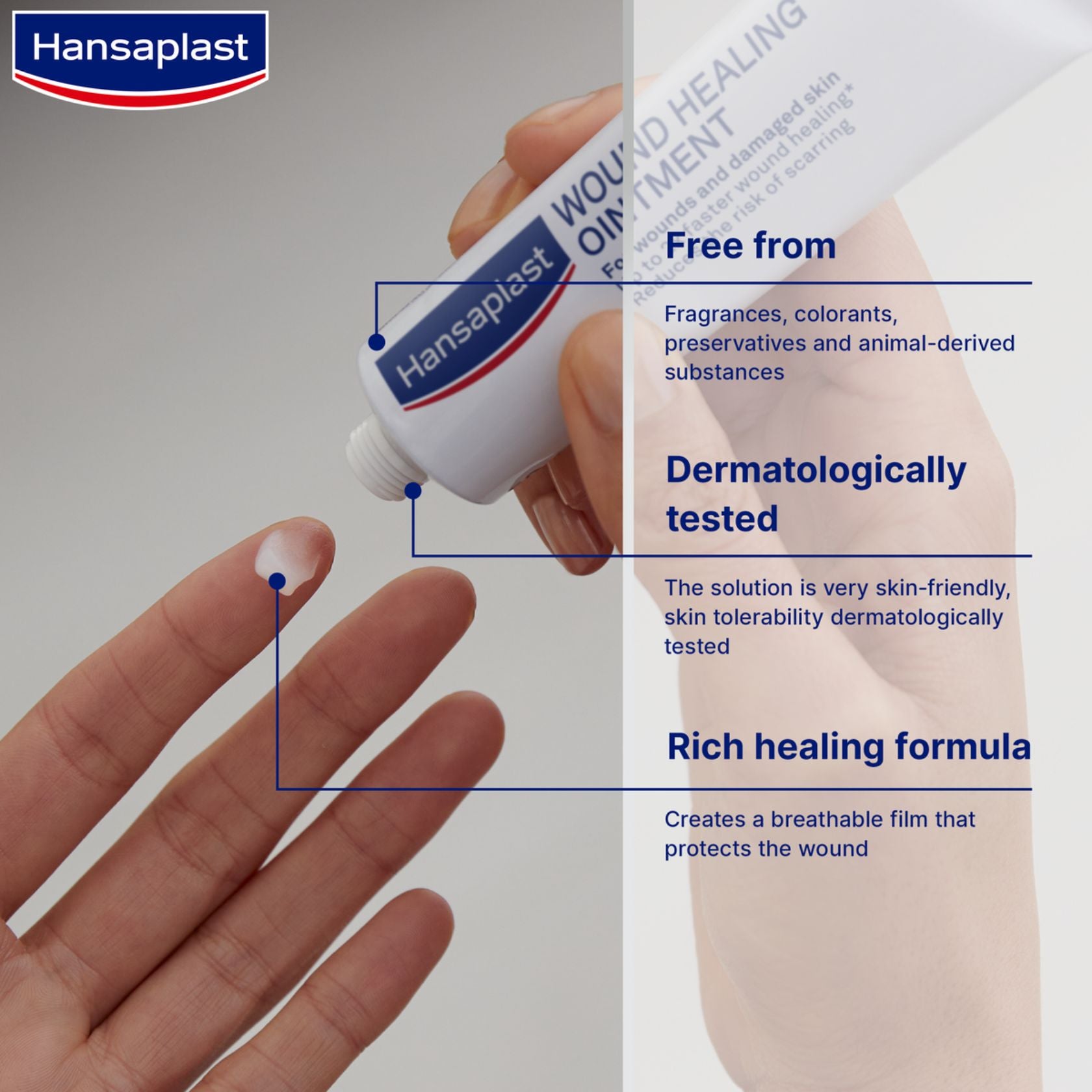Hansaplast Wound Healing Ointment 50g (1.76fl oz)