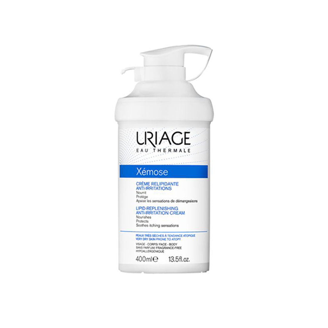 Uriage Xémose Lipid-Replenishing Anti-Irritation Cream 400ml (13.53fl oz)