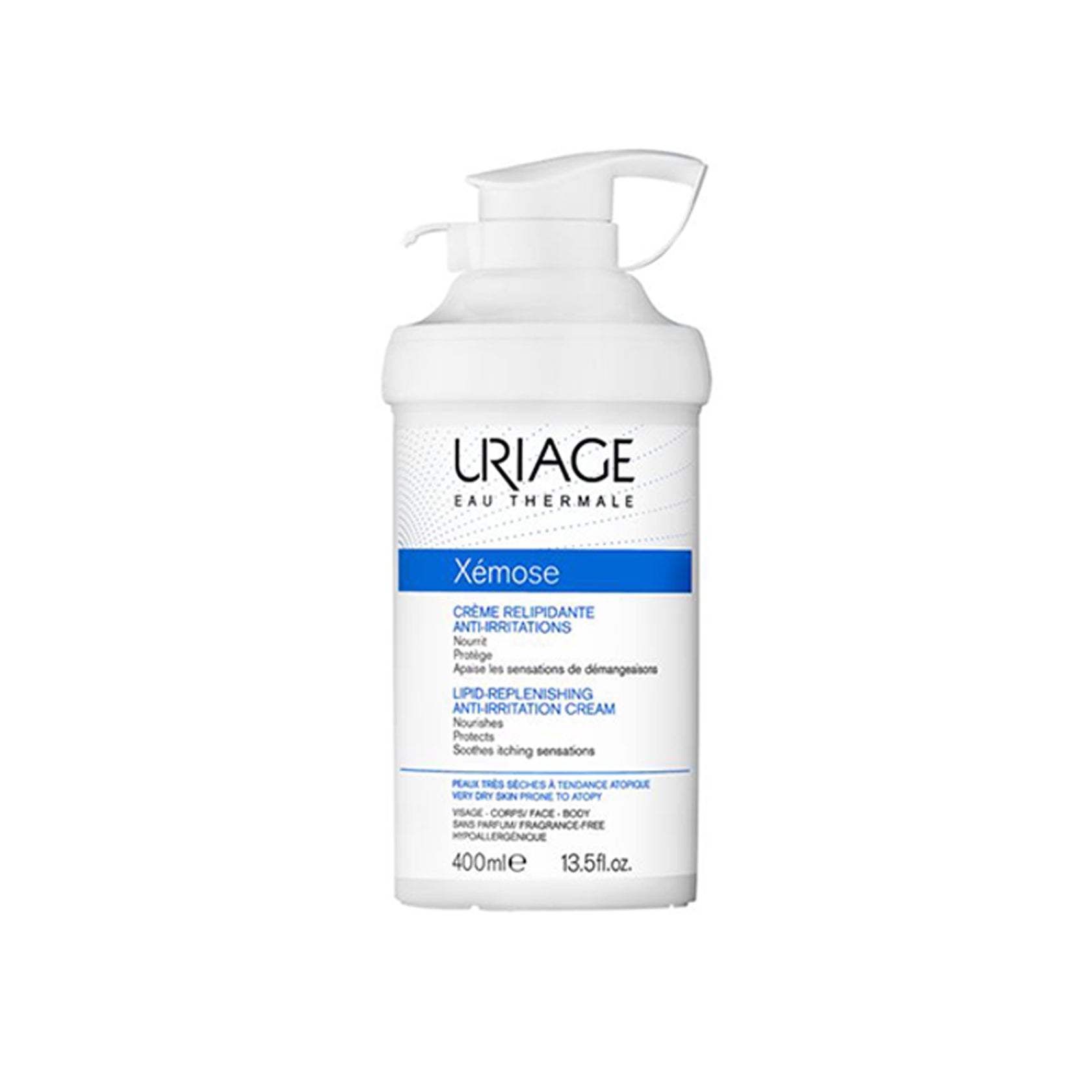 Uriage Xémose Lipid-Replenishing Anti-Irritation Cream 400ml (13.53fl oz)