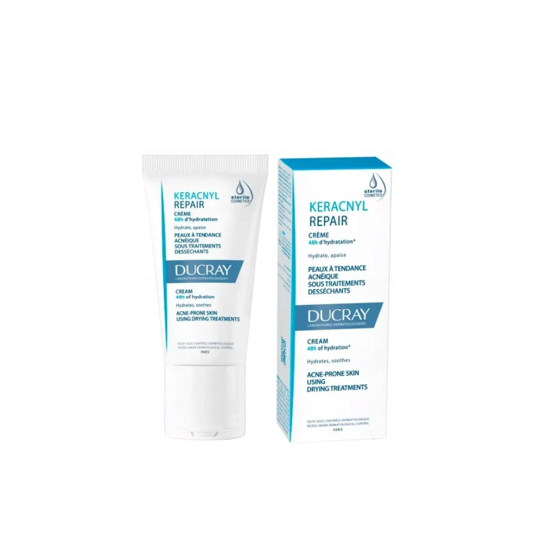 Ducray Keracnyl Repair Cream Acne Treatments 50ml (1.69fl oz)