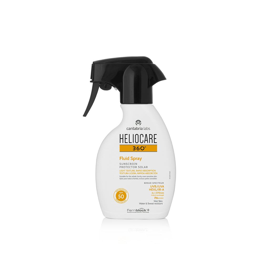 Heliocare 360 Fluid Spray Sunscreen SPF50 250ml (8.45fl oz)