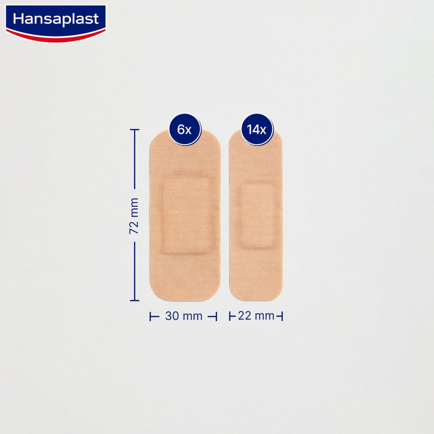 Hansaplast Green &amp; Protect Plasters x20