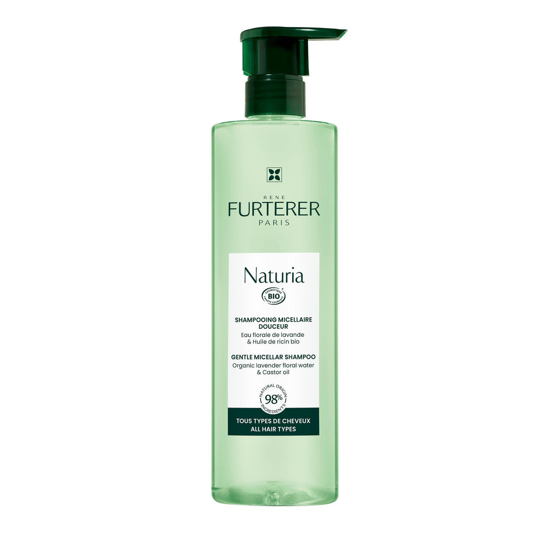 René Furterer Naturia Gentle Micellar Shampoo 400ml (13.52 fl oz)