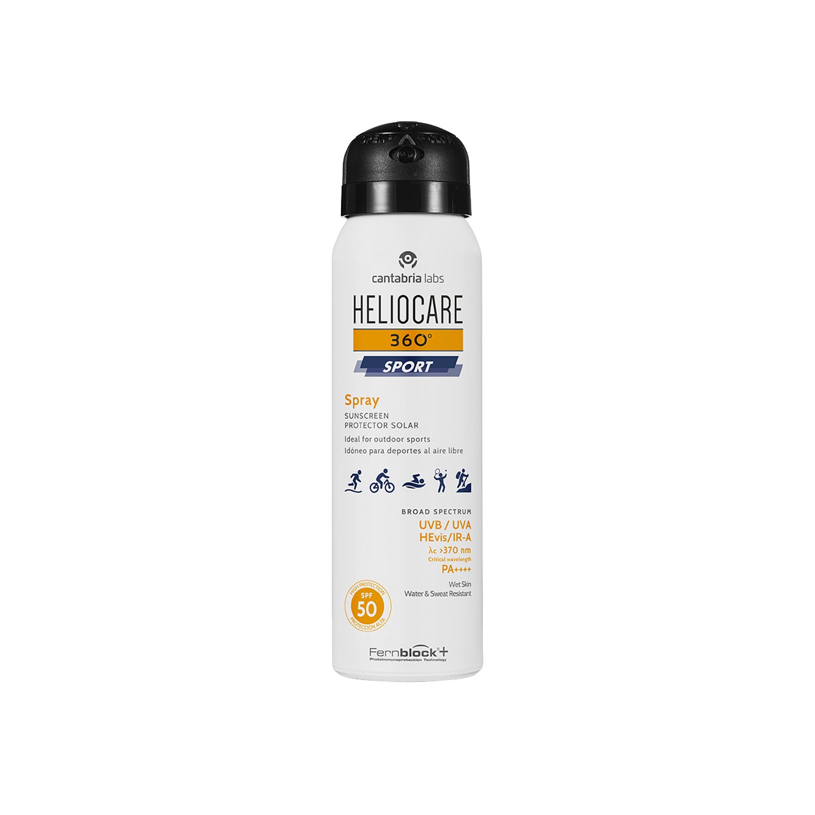 Heliocare 360º Sport Sunscreen Spray SPF50 100ml